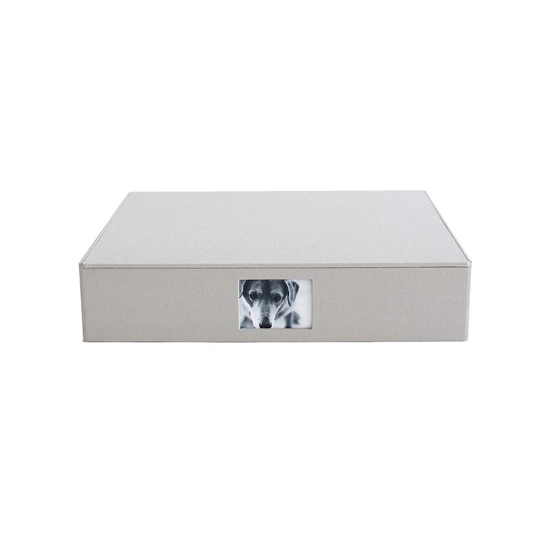 Kolo Havana Archival Photo Storage Box, Large, Platinum - Image 1